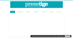 Desktop Screenshot of presstige.org